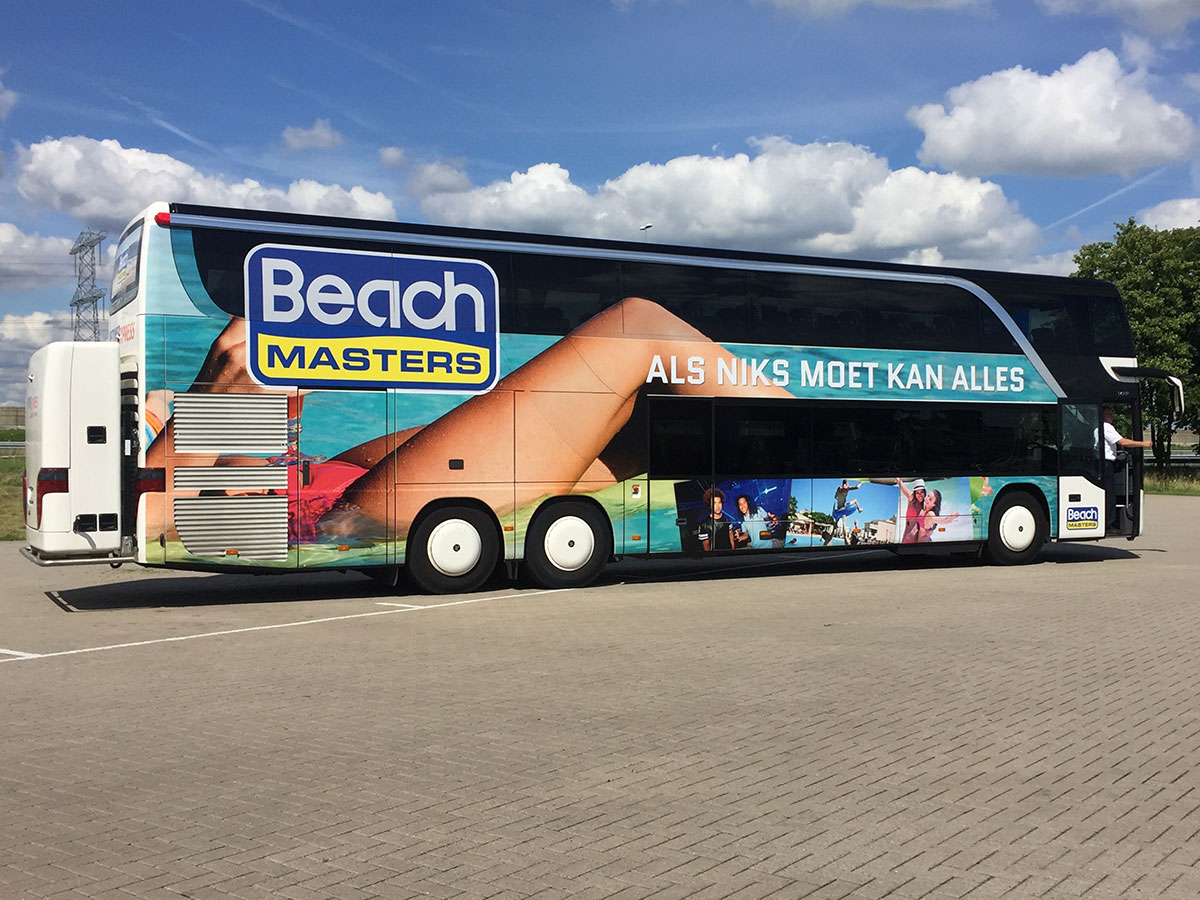 Touringcarbelettering