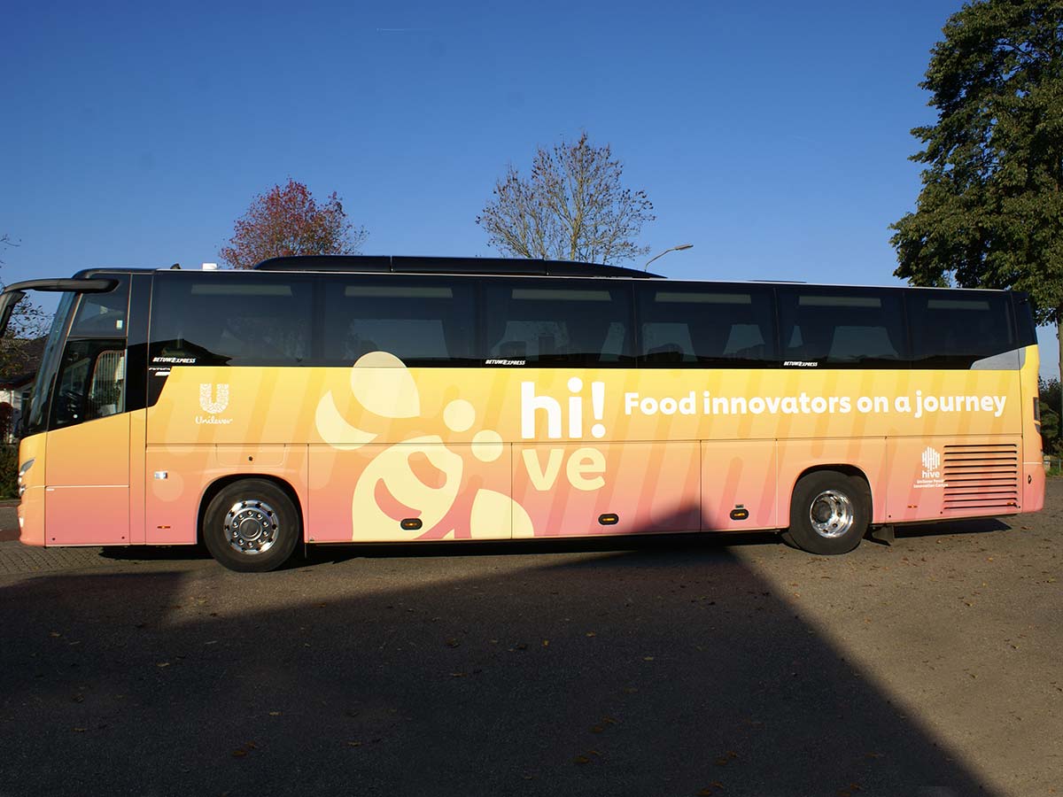 Touringcarbelettering